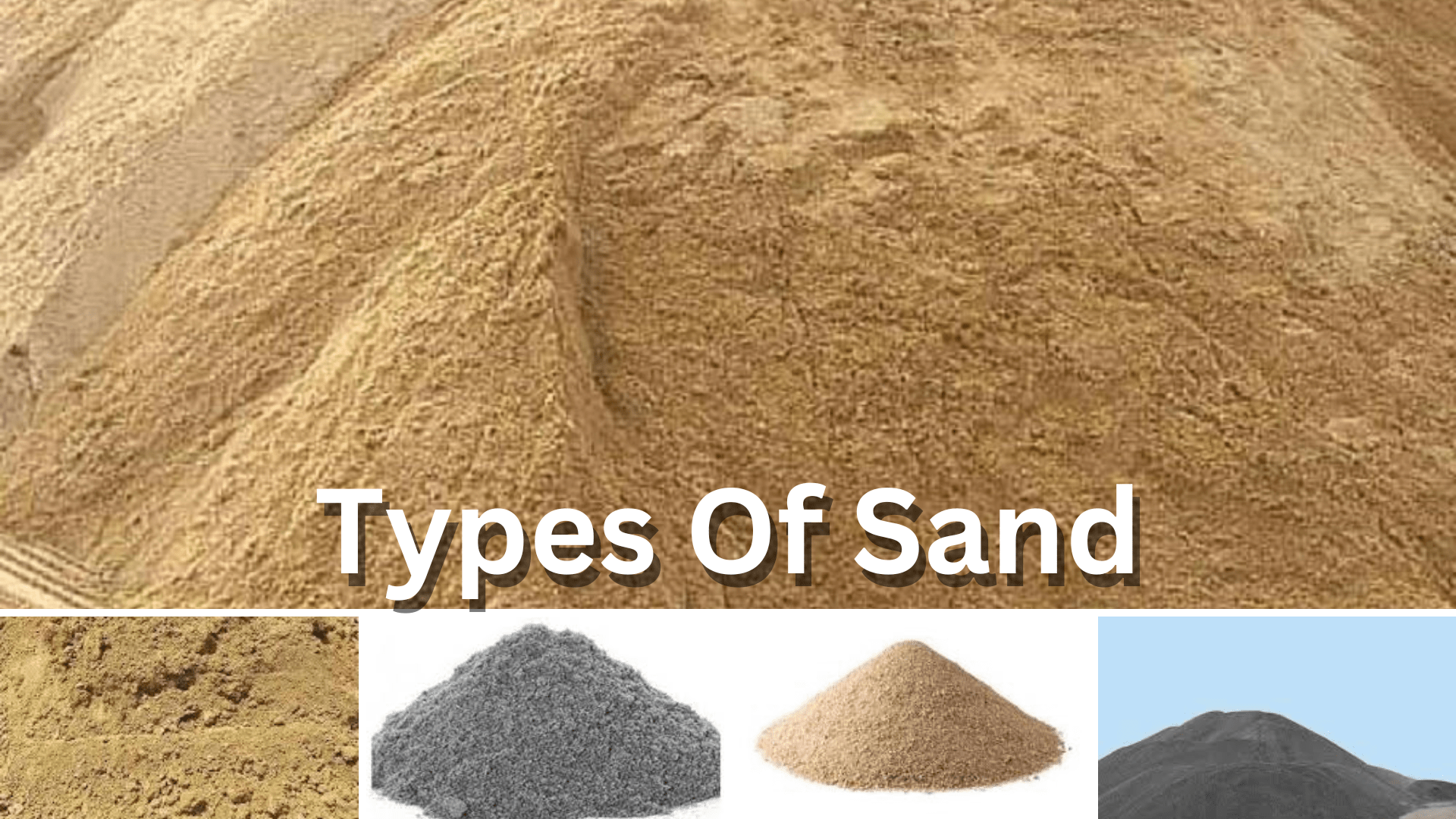 Types Of Sand Used In Construction And Their Uses SRMPR Cements