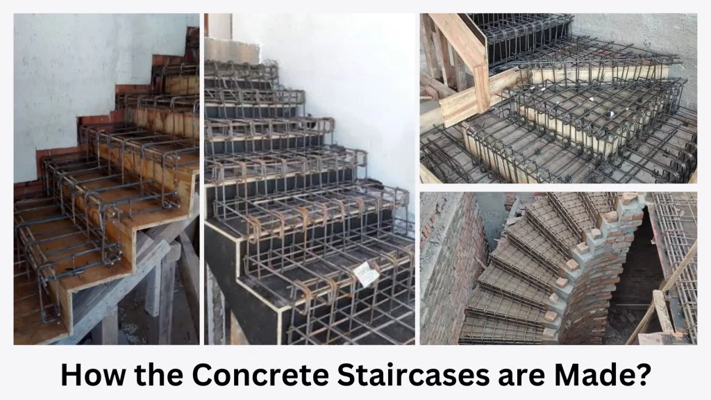 How the Concrete Staircases are Made?