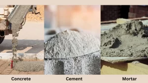 Understanding the Differences Between Concrete, Cement, and Mortar